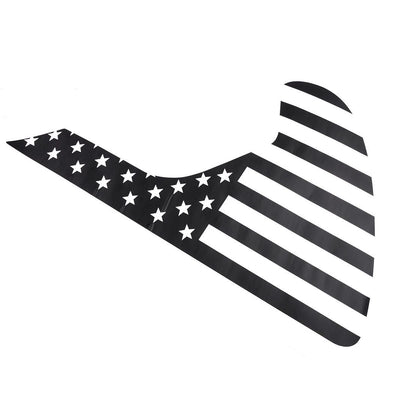 Black Fender Vent Flag Sticker for Jeep Wrangler JL/JT Gladiator (2018-2020)