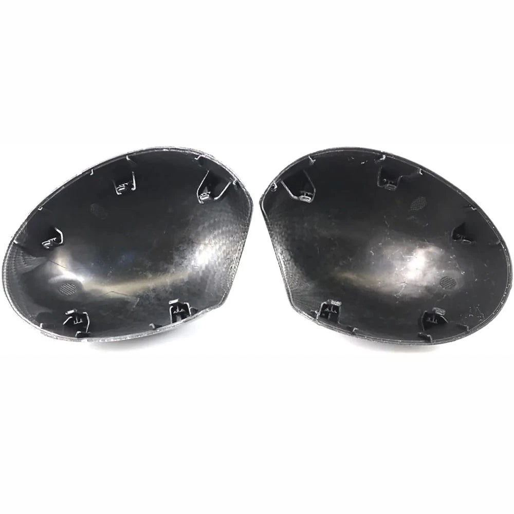 Carbon Fiber Style Mirror Cover Caps for BMW Mini (2006-2012)
