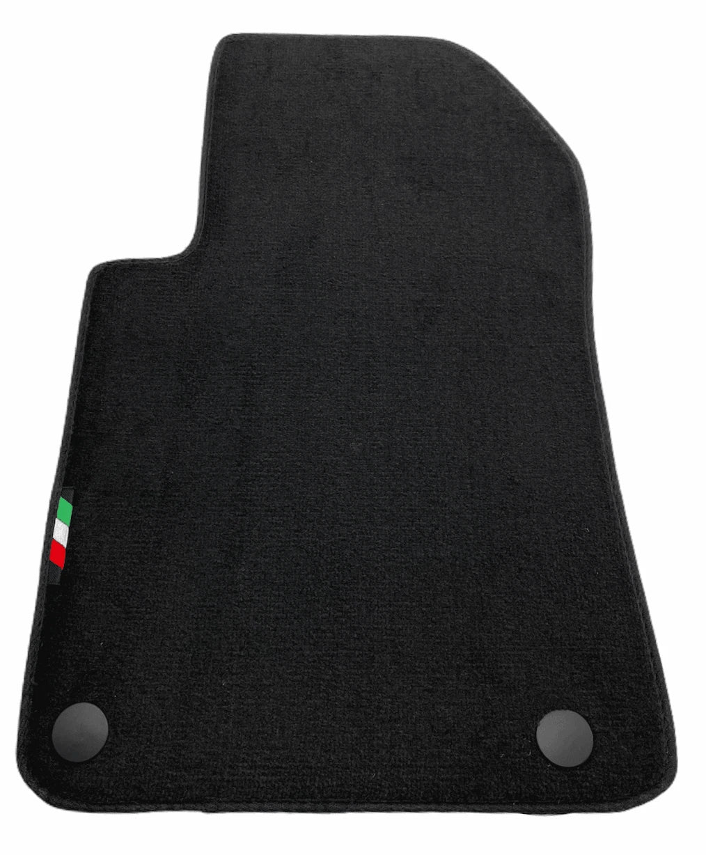 AutoWin Black Floor Mats for Ferrari 599 Coupe (2006-2012)