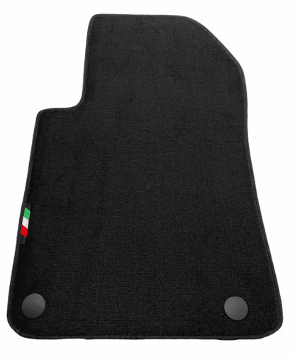 AutoWin Black Floor Mats for Ferrari 599 Coupe (2006-2012)