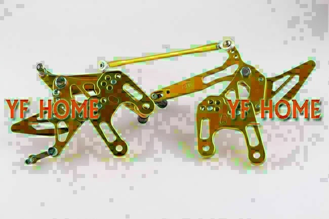 Gold Rear Set Footpeg Rearset for Kawasaki Ninja ZX10R (2008-2010)