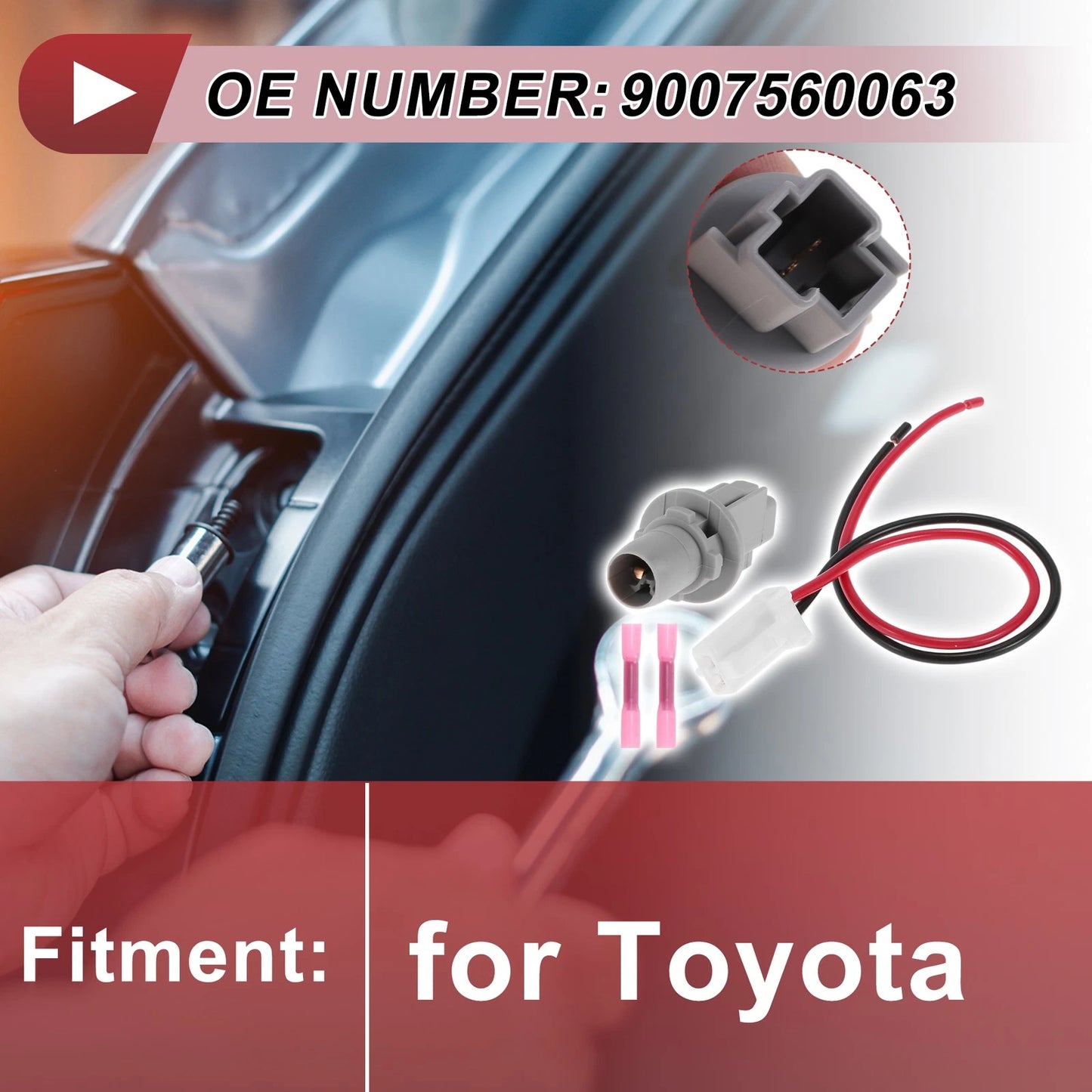 Backup Reverse Light Socket Wiring for Toyota