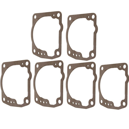 6Pcs Gasket, Fuel Bowl for Johnson/Evinrude 90-175HP (60°)