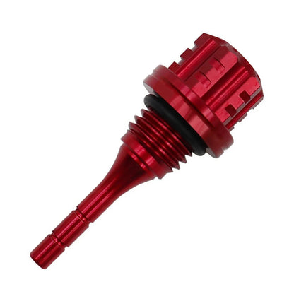 Red Oil Level Gauge Dipstick Plug for GY6 BWS 125CC