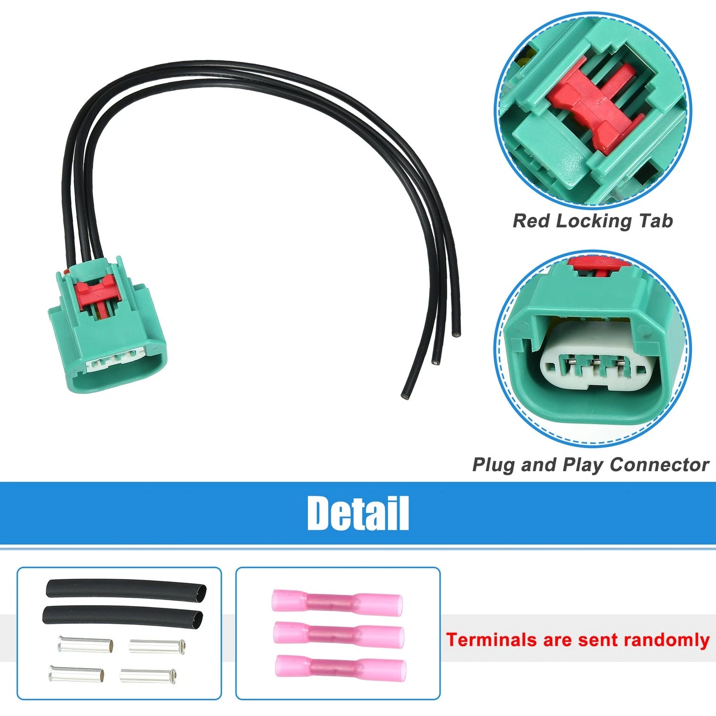 Headlight Parking Light Connector Wiring for Chrysler Jeep