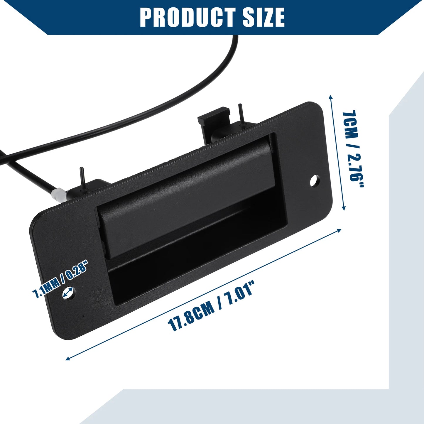 Door Latch Assembly with Handle for Ford E150 (2004-2014)