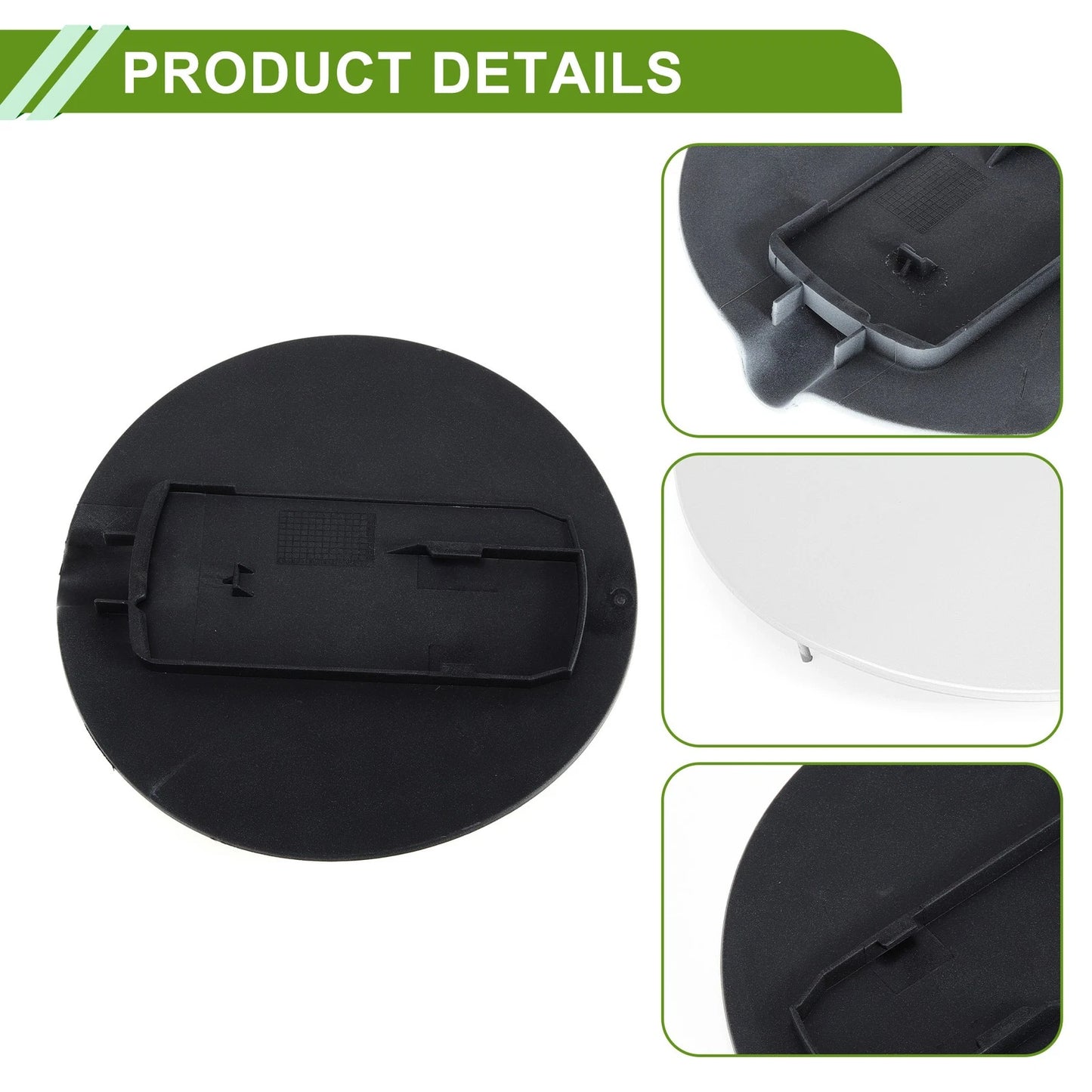 Fuel Tank Door Cap for Ford Focus (2007-2011) - White Fuel Filler Flap Cover