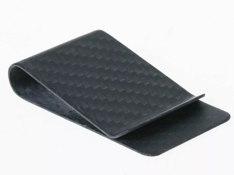 Carbon Fiber Money Clip Wallet for Slim Cash Holder (2023)