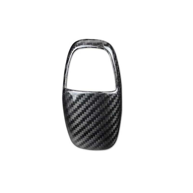Carbon Fiber Gear Shifter Knob Head Cover Trim Fits Dodge Challenger 2015-2019