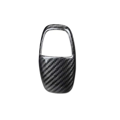 Carbon Fiber Gear Shifter Knob Head Cover Trim Fits Dodge Challenger 2015-2019