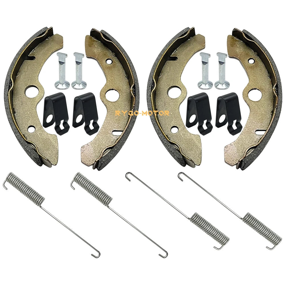 2 x Front Brake Shoes & Pins for Yamaha Kodiak 400 (1993–1998)