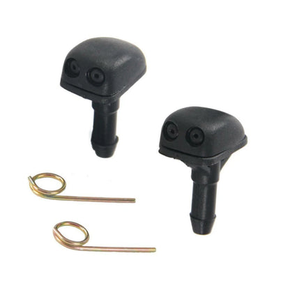 Pair Windshield Washer Water Nozzle Fits Mitsubishi Strada K64 Lancer 1995-2004