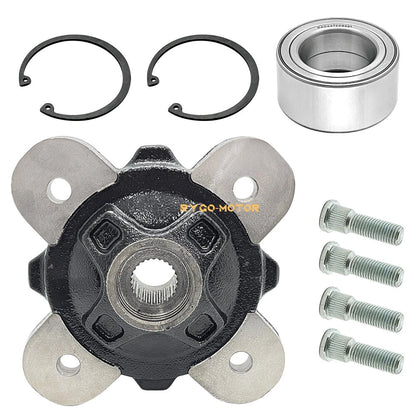 Front Wheel Hub and Bearing Kit for Polaris Ranger 900 1000 HST Brutus