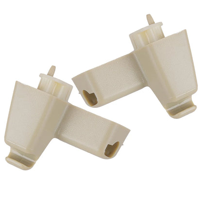 Grey Front Sun Visor Retainer Clips for Land Rover Range Rover L322 (2002-2012)