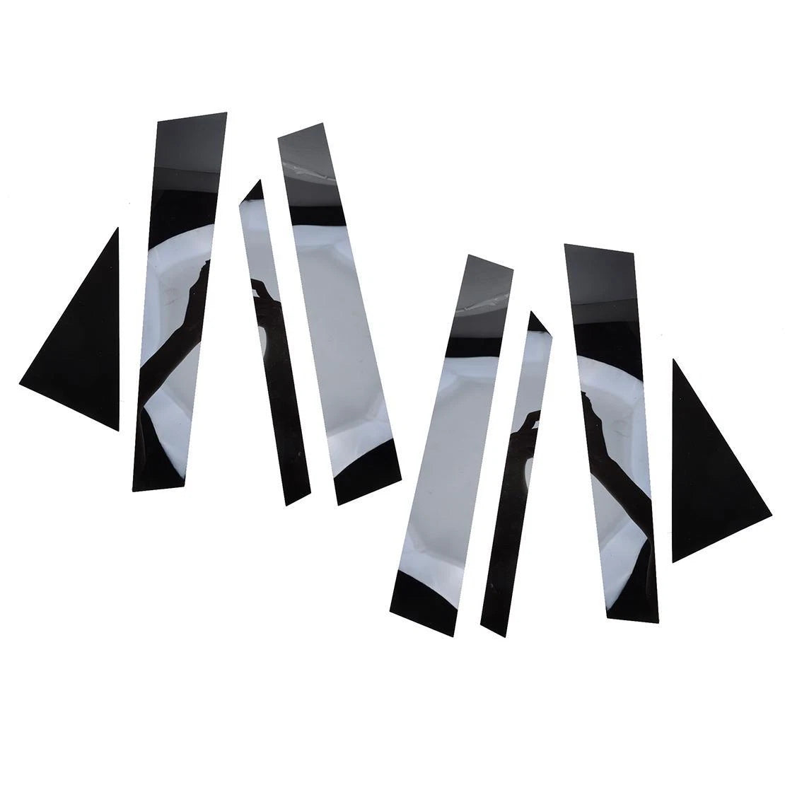 Window Door Pillar Post Cover Trim for Infiniti FX35 FX45 (2003-2008)