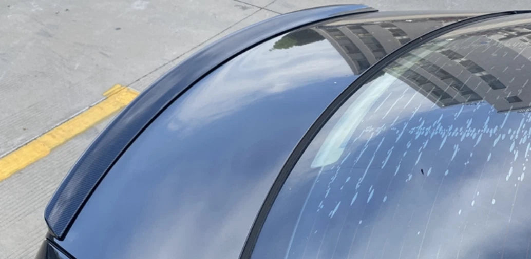 Rear Boot Spoiler Wing Carbon Fiber for Mercedes-Benz CLS Class W218 (2012-2017)