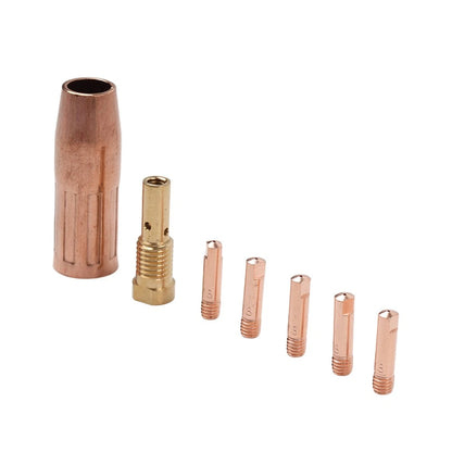 0.8mm Nozzle Tip Kit for Handy MIG Welder - 7 pcs (11205)