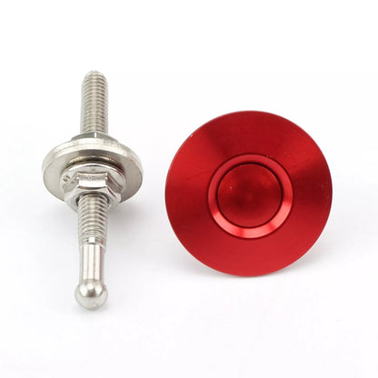 2 x Push Button Quick Release Bonnet Pins for Car Bumper Latch