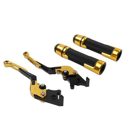 Folding Extendable Brake Clutch Lever Grip Set for Thruxton/Street Cup (2016-2023)