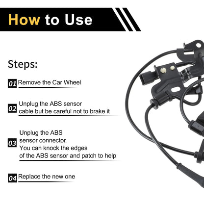 ABS Wheel Speed Sensor for Ford Ranger Front Left (2011-2019)