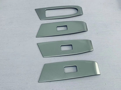Steel Silver Window Lift Panel Frame Cover Trim for Mazda CX-50 (2023-2024)