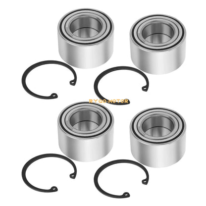 Wheel Bearing 4 x Front & Rear W/Circlip for Arctic Cat 500 650 700 1000