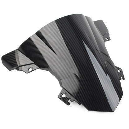 Black Carbon Fiber ABS Windshield for BMW S1000RR (2015-2018)
