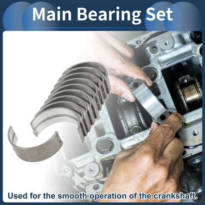 Main Bearing Set 10 Pcs for TOYOTA COROLLA (1974–1998)