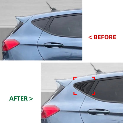Rear Window Side Louver Trim for Ford Fiesta MK8 (2018-2024)