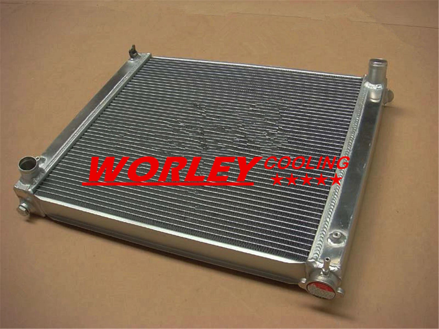 3 Row Aluminum Radiator & Blue Hoses for Nissan Fairlady 300ZX (1989-1996)