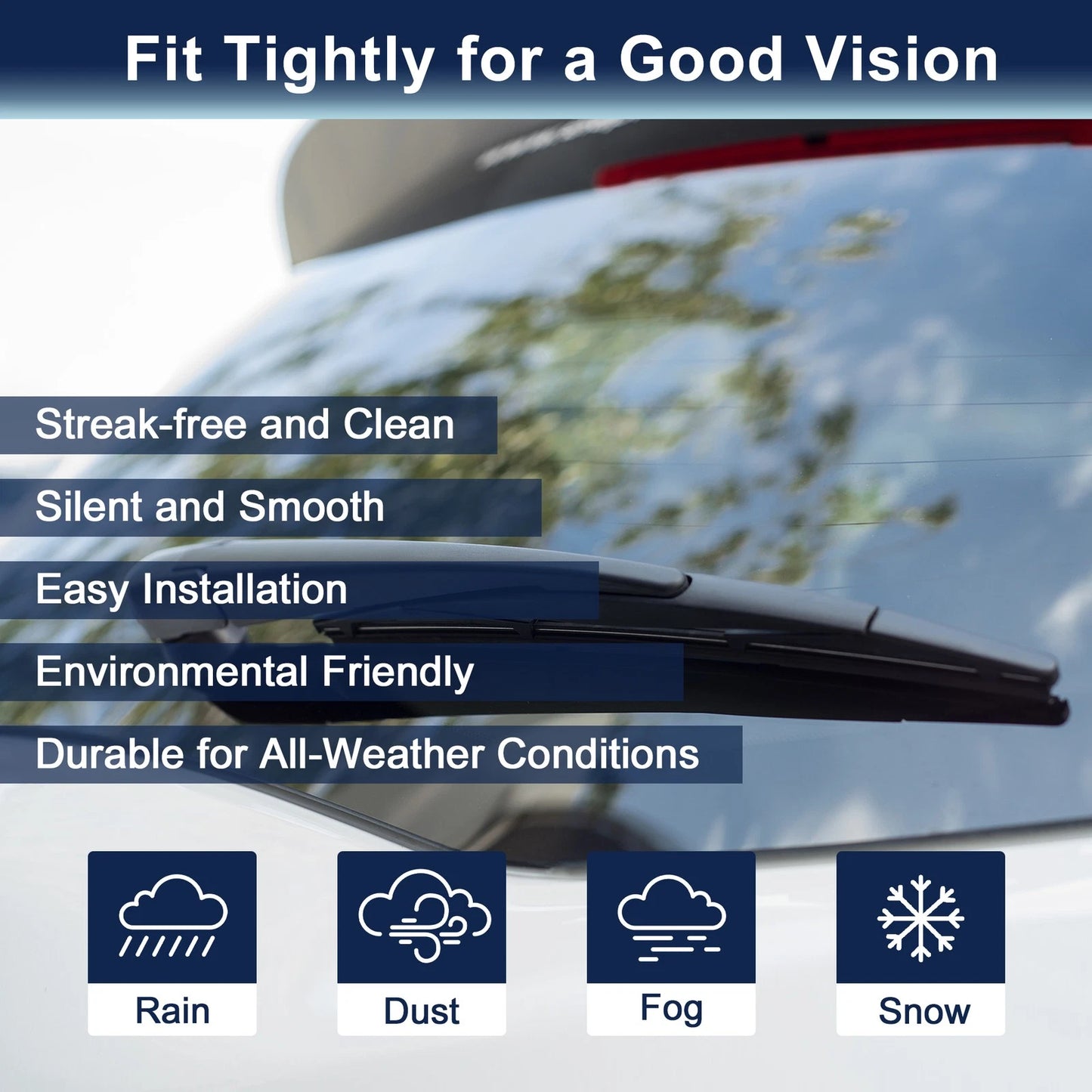 330mm Rear Windshield Wiper Blade for Honda CR-V (2007-2016)