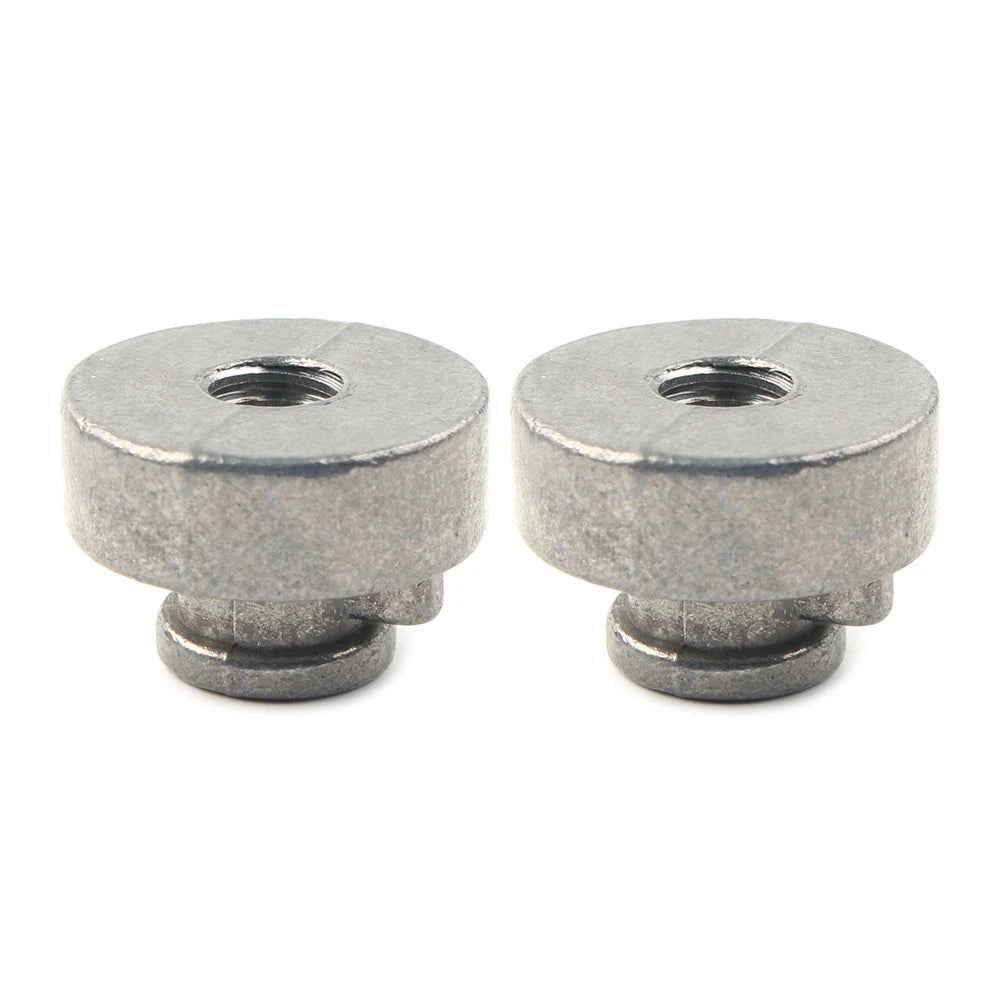 2 x Rear Fender Passenger Seat Bolt Tab Screw Nut Cover for Harley Davidson