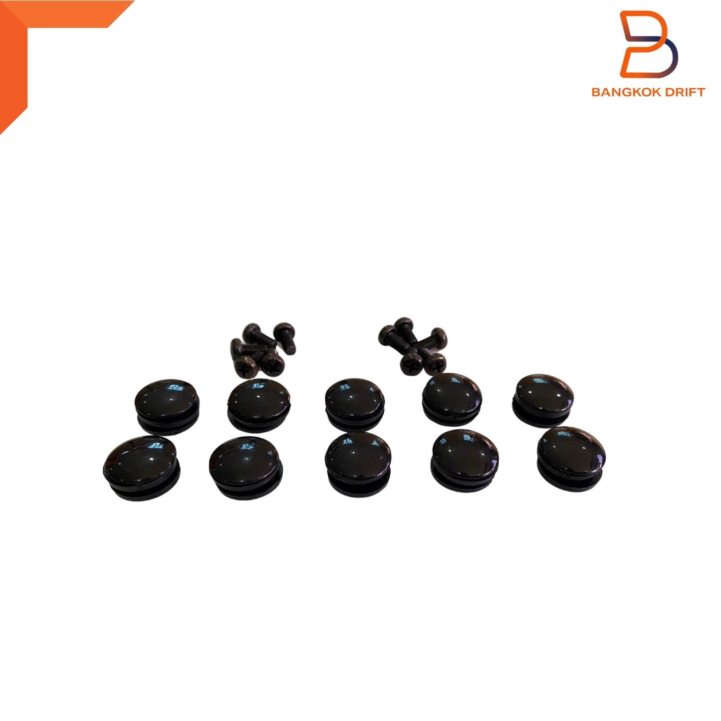 10 x Bolt Nut Extended Rear Cab Glass Window Lock for Holden Rodeo (88-02)