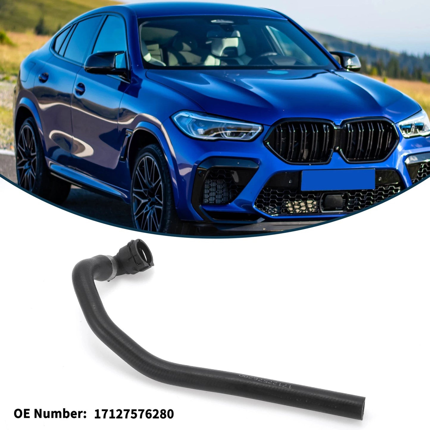 Radiator Hose for BMW X6 xDrive50i E71 4.4T (2008-2014)