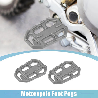 Pair Foot Pegs Pedals Wide Motorcycle Footpegs for BMW G310GS (2017–2022)