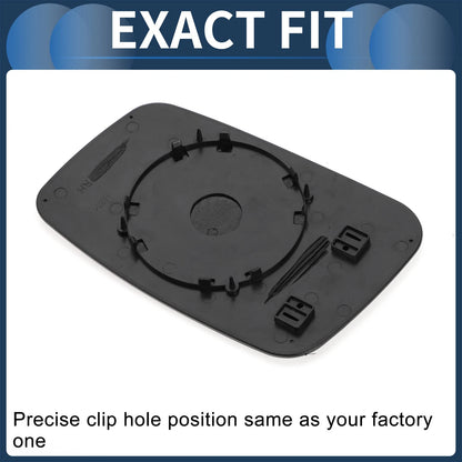 Right Side Mirror Glass for Volvo 850 S40 S70 S90 V40 V70 (1993-2000)