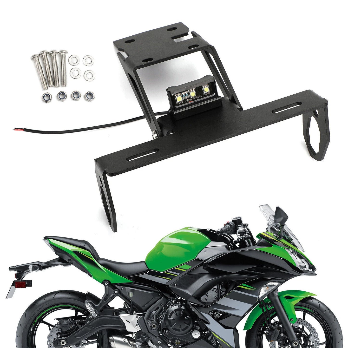 License Plate Holder for Kawasaki Z650 Ninja 650 (2017-2020)