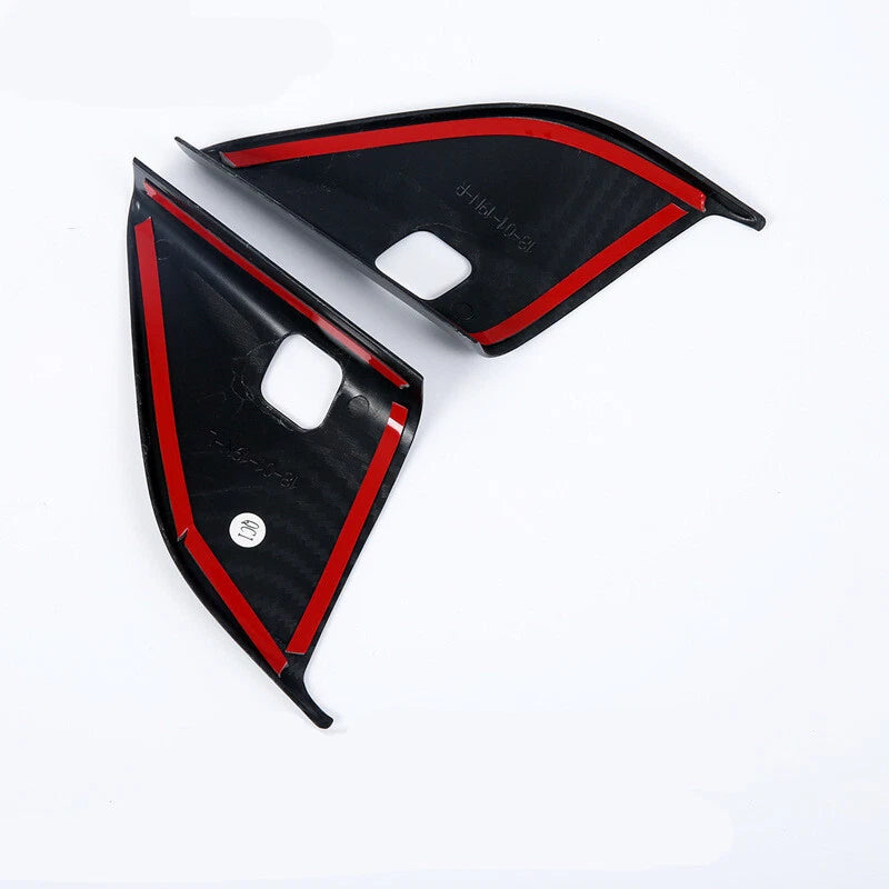 Carbon Fiber A-Pillar Speaker Cover Trim for Acura TLX (2015–2022)