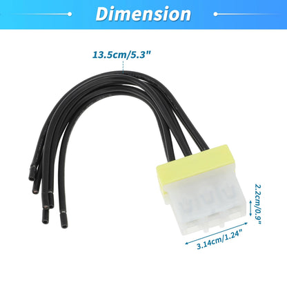 HVAC Blower Motor Resistor Wire Harness for Subaru Impreza (2012-2017)