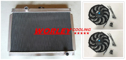3 Row Aluminum Radiator for Nissan 280ZX S130 2.8L L28E I6 (1975-1983)