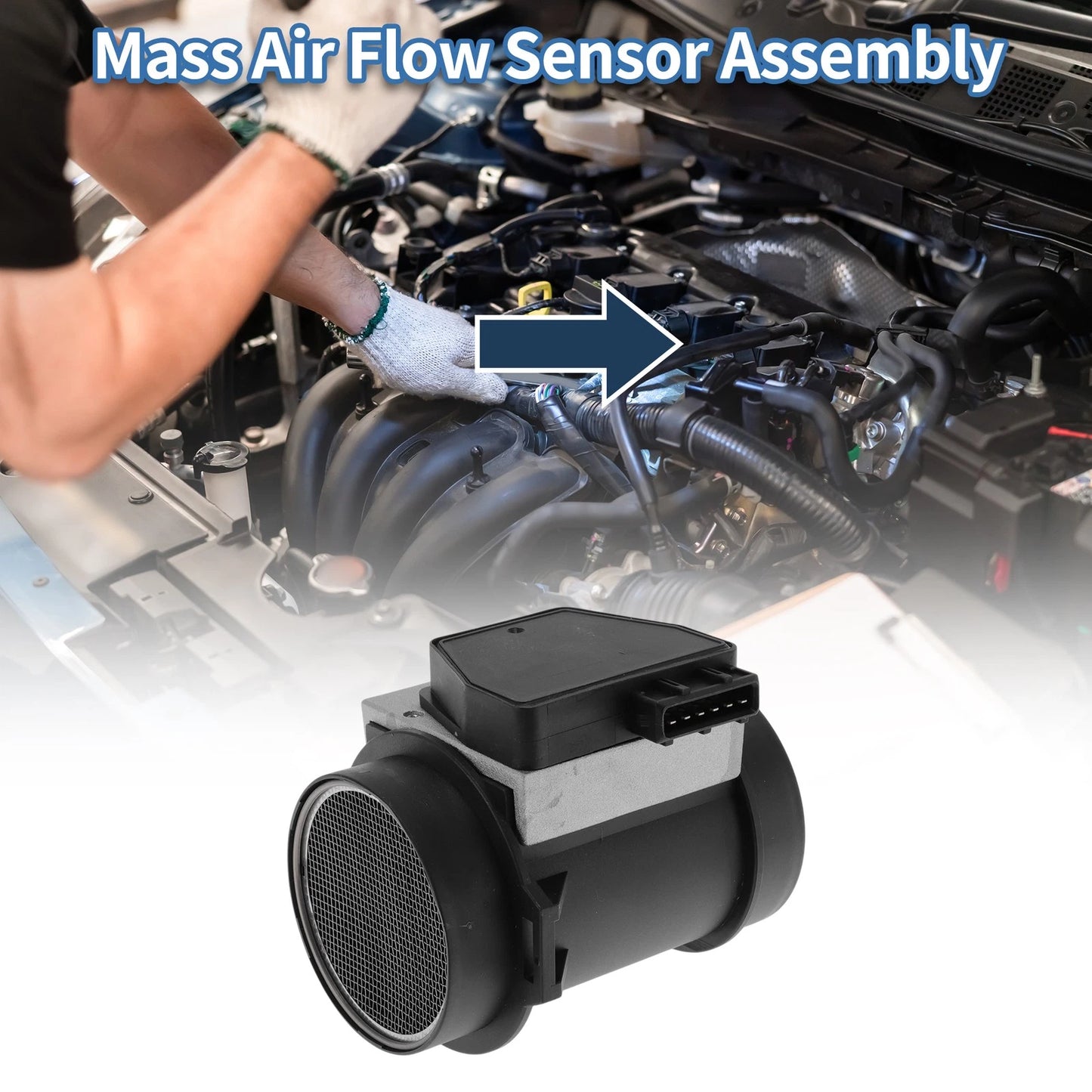Mass Air Flow Sensor for Volvo 960 (1995)