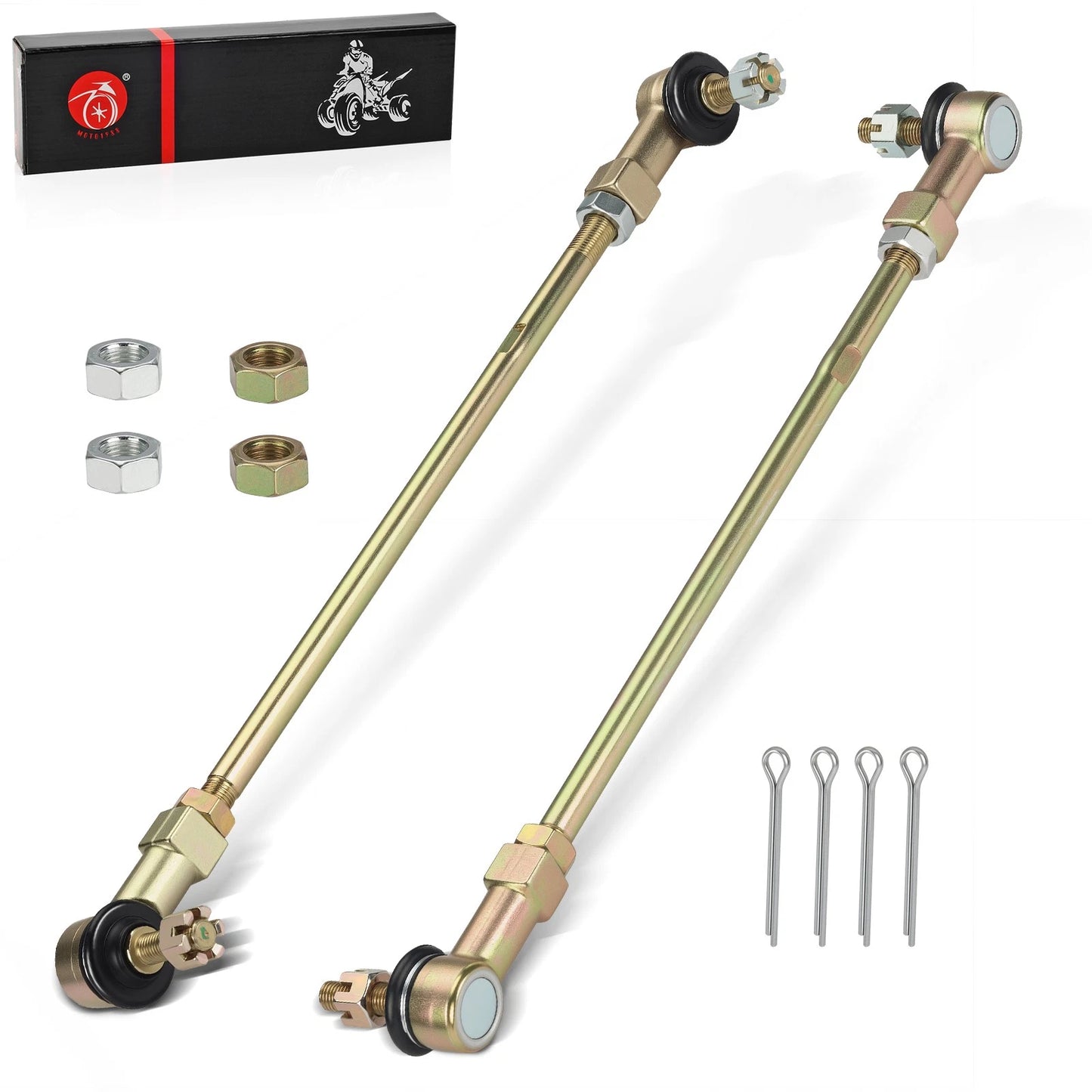 Left Right Tie Rods w/ End Kit for Honda TRX450ER 2006-2014