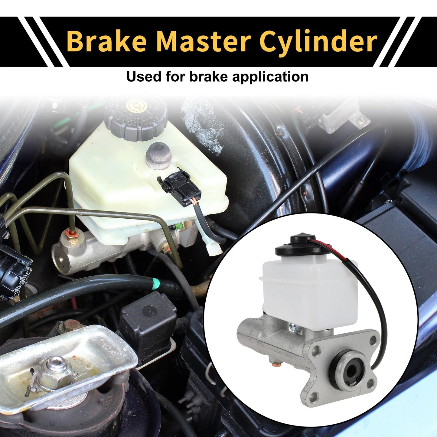 Brake Master Cylinder w/ Reservoir for Toyota HILUX LN3 LN6 (1983–1998)