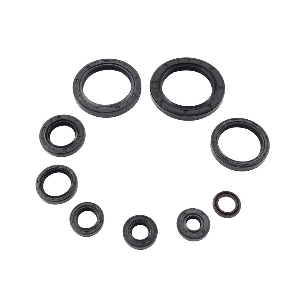 9 x Engine Oil Seal Kit for Honda CRF450X (2005-2009, 2012-2017)
