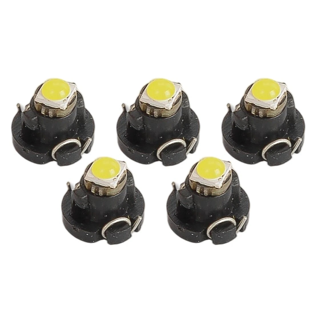 5 x White LED Dash AC Neo Wedge Clock Light Bulbs for Honda (2001-2005)