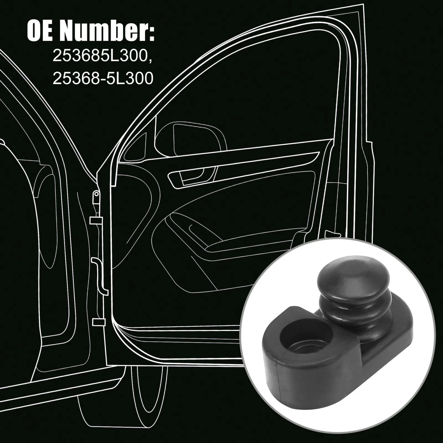 Door Jamb Switch Cover for Nissan Patrol GQ Y60 (1990-2011)