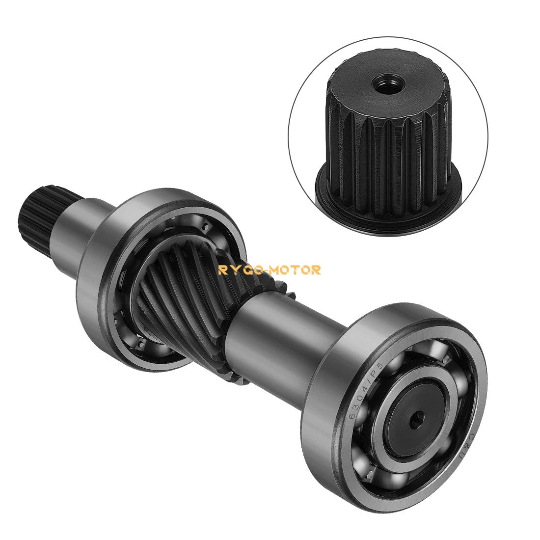 Rear Axle Input Shaft for Yamaha G29/Drive Electric Golf Carts (2007–2016)