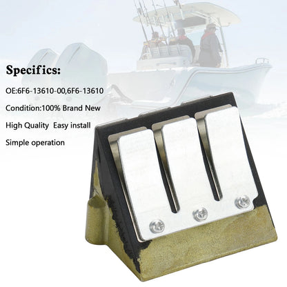 Membranventilbaugruppe for Yamaha 40HP 2-Stroke Outboard