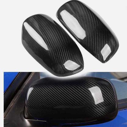 Carbon Fiber Add-on Side Mirror Cover Caps for Subaru Impreza WRX STI 2006-2007