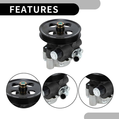 Power Steering Pump w/ Pulley for Toyota Camry 3.0L (2002-2006)